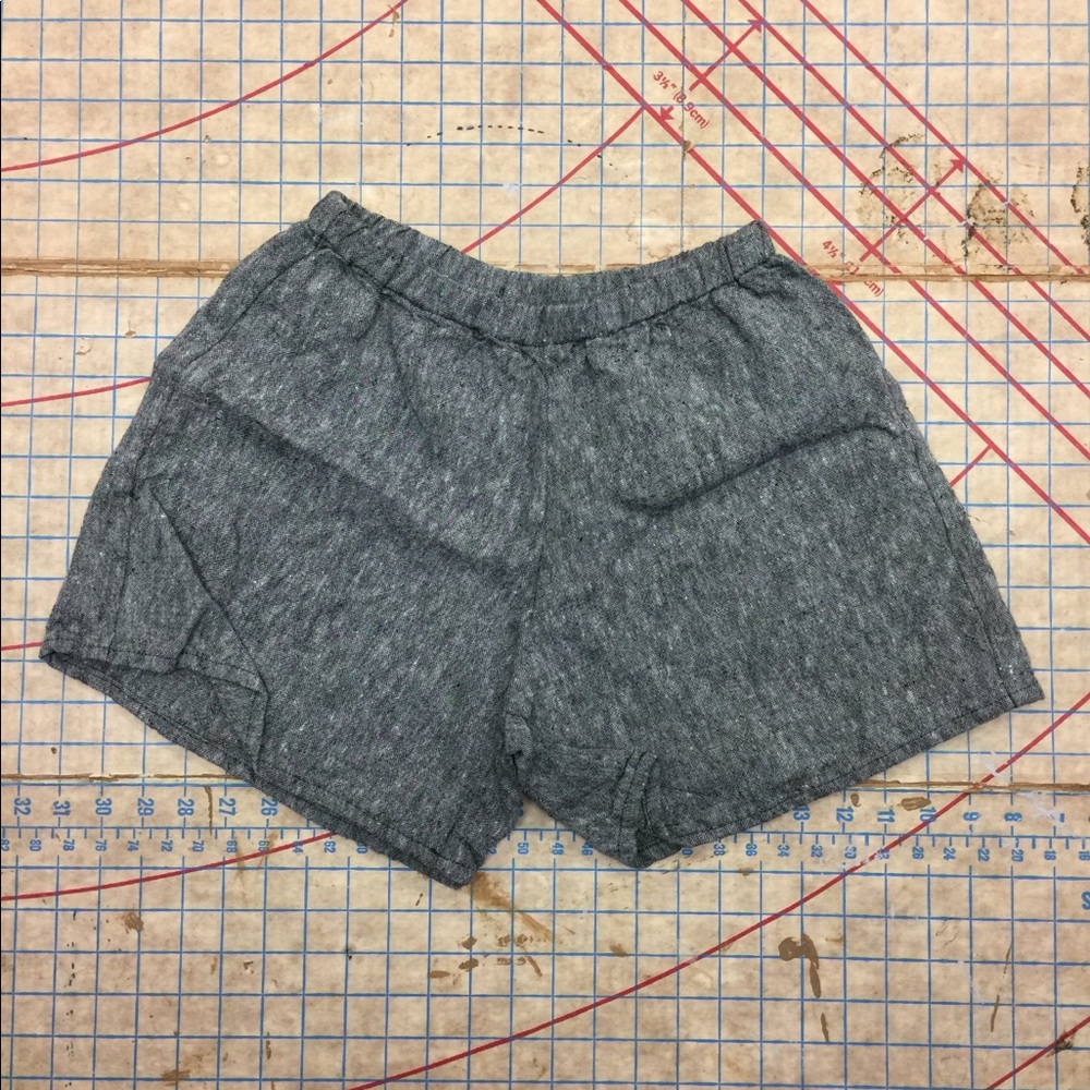 Handmade linen shorts XS